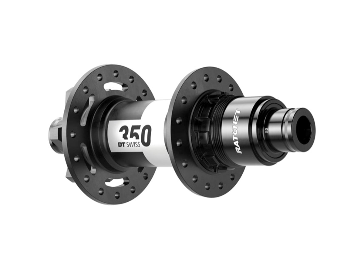 DT Swiss 350 MTB Disc Hub - Rear - Black - 2022 Black 12x148mmTA 32h - XD