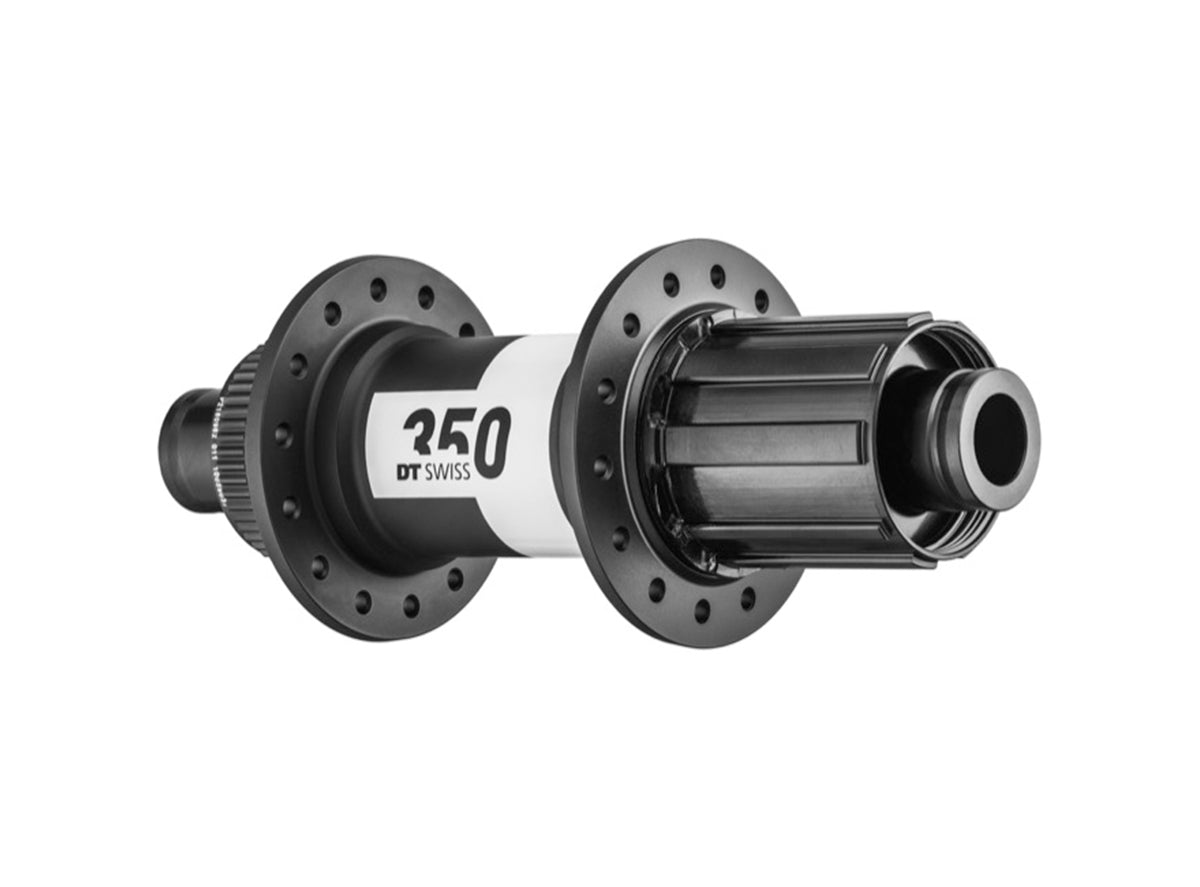 DT Swiss 350 MTB Disc Hub - Rear - Center Lock - Black - 2022 Black 12x148mmTA 28h - HG