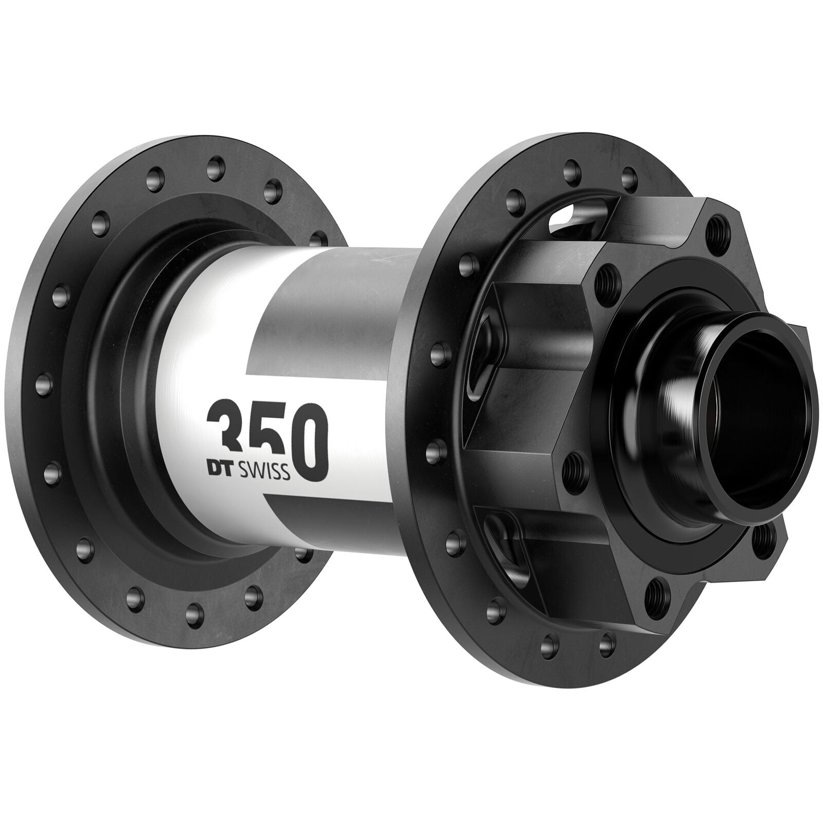 DT Swiss 350 DH MTB Hub - Front - Black - 2022 Black 20x110mm Boost 