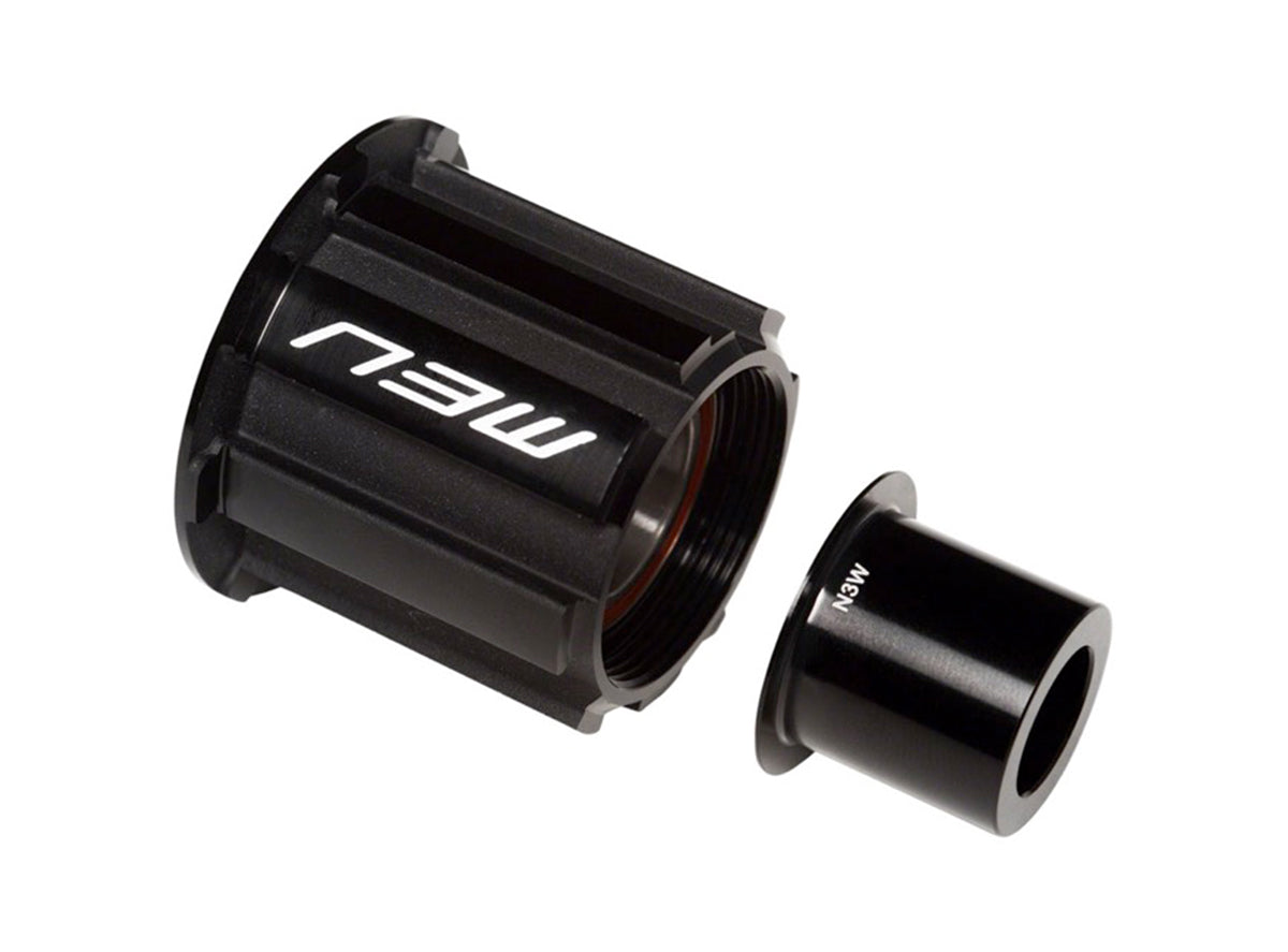 DT Swiss N3W Freehub Body Black Star Ratchet - 12x142mm - Includes end cap for 240/350 - Aluminum 