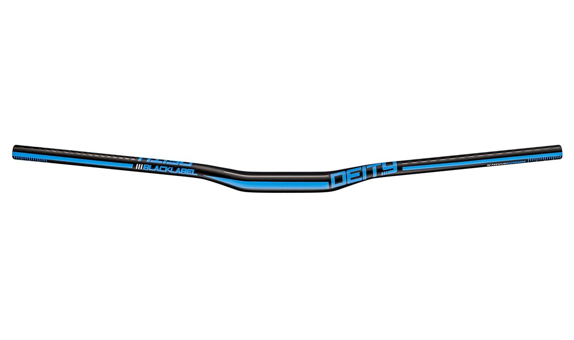 Deity Components Blacklabel 800 MTB Riser Handlebar - Blue Blue 31.8mm - 800mm 15mm