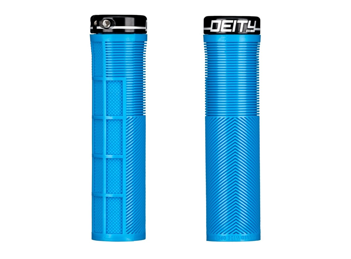 Deity Components Knuckleduster Grips - Blue Blue  