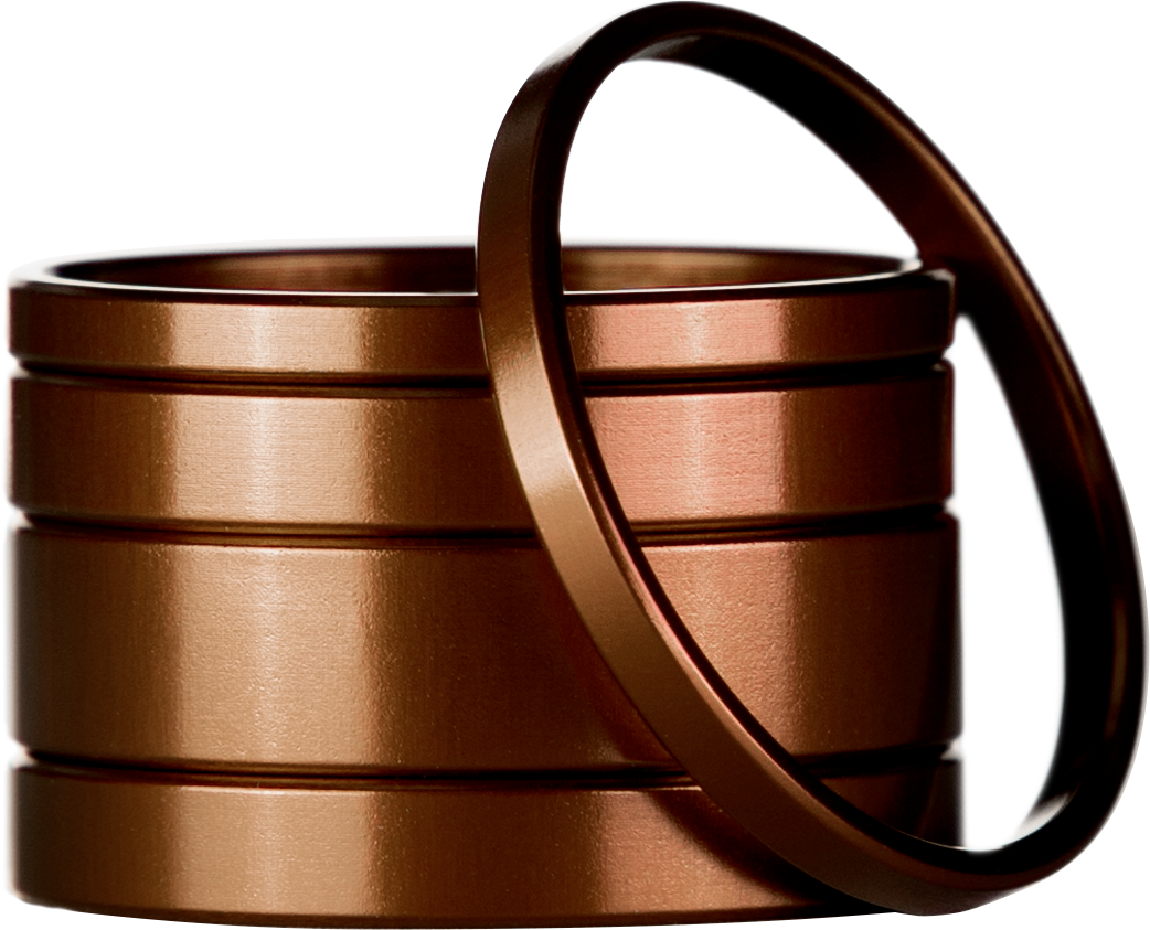 Deity Components Crosshair Spacer Kit - Bronze