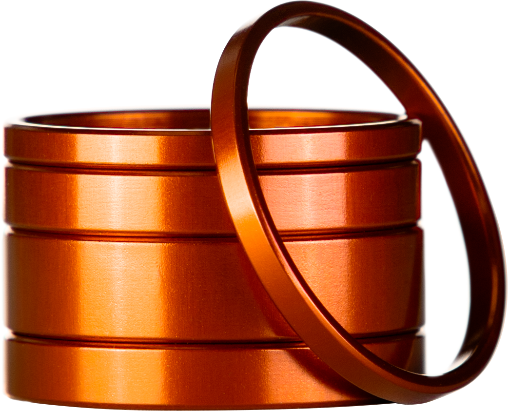 Deity Components Crosshair Spacer Kit - Orange