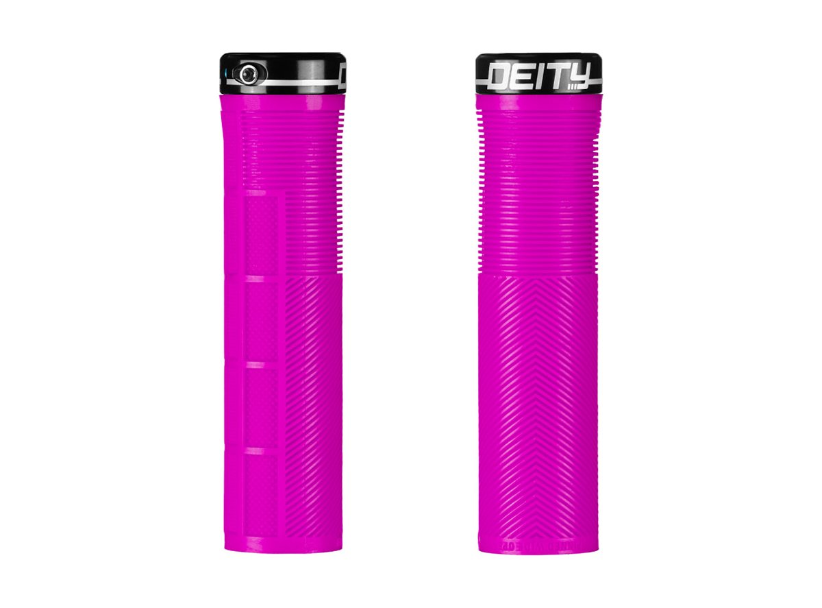 Deity Components Knuckleduster Grips - Pink Pink  