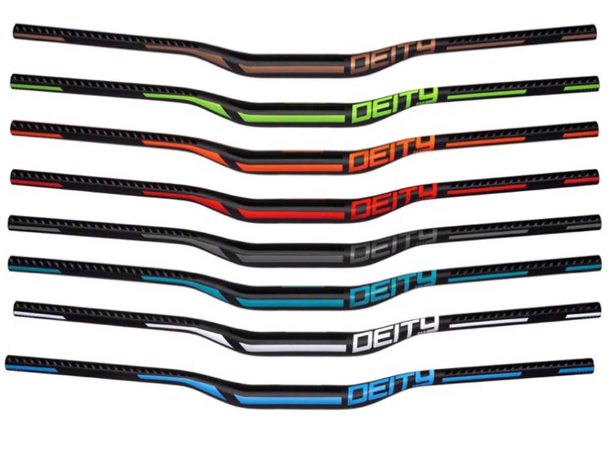 Deity Components Racepoint 35 Riser Handlebar - Red Red 810mm - 35mm - 25mm 