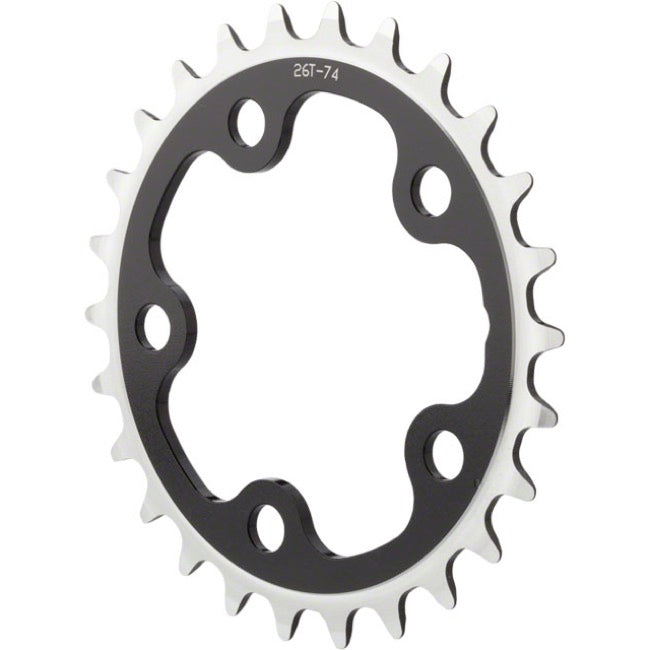 Dimension Multi Speed MTB Chainring Black 24t - 74mm BCD Inner