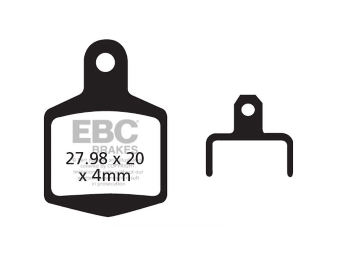 EBC Hope DH4 Disc Brake Pads Gold Sintered 