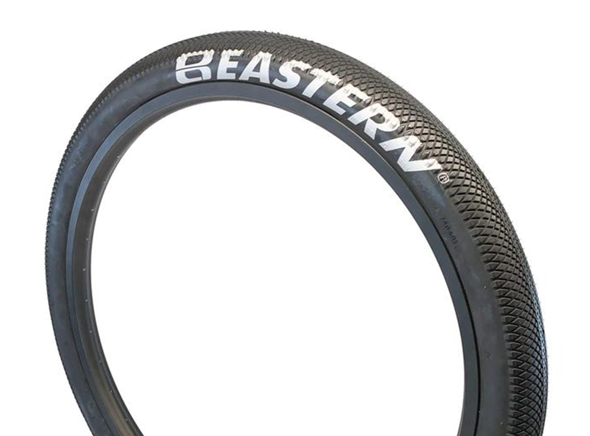 Eastern Growler 26" BMX/Cruiser Tire - Black-Silver Logo Black-Silver Logo 2.125" 