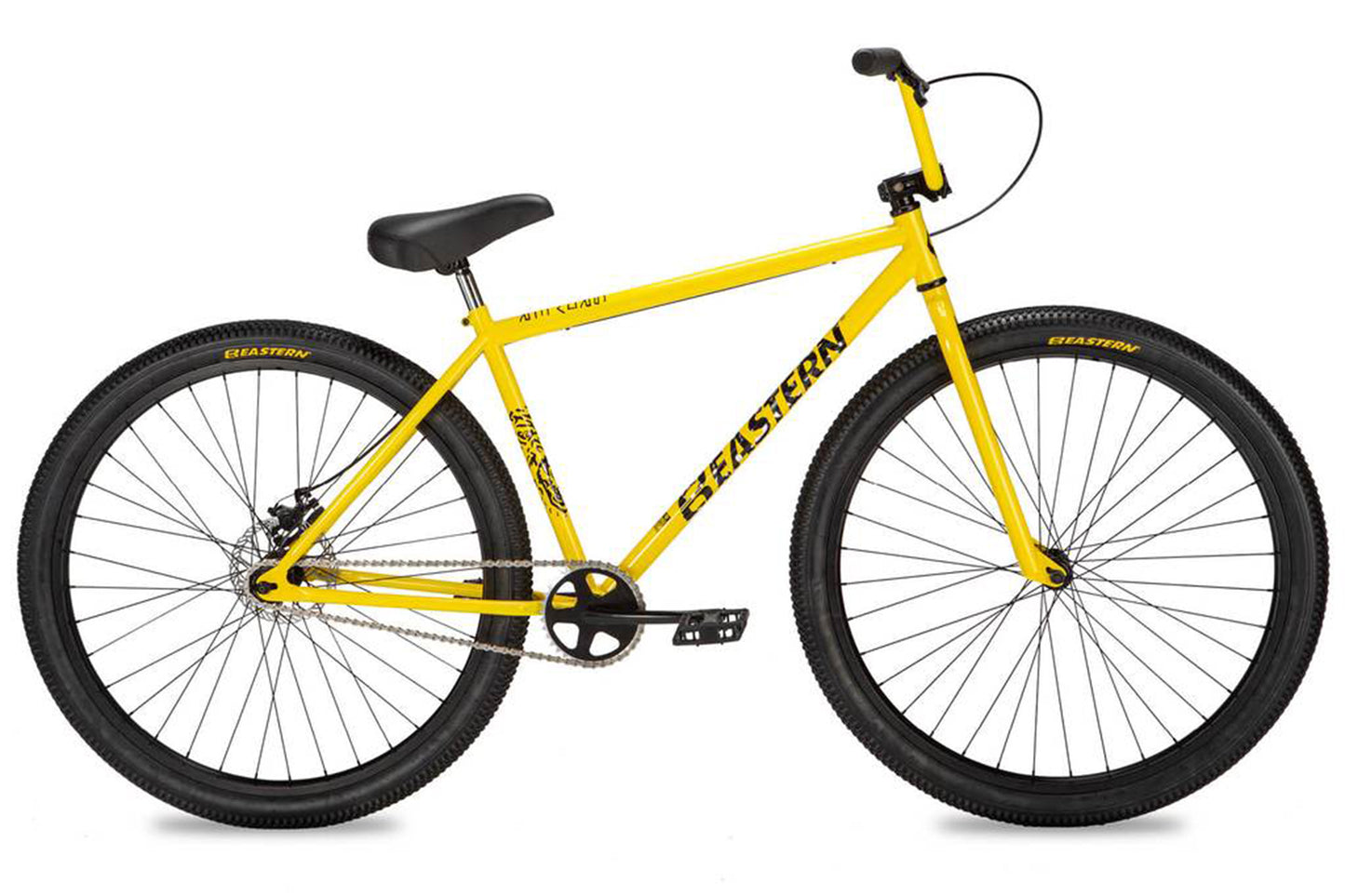 Eastern Growler 29" BMX Crusier - Yellow Yellow 24" 