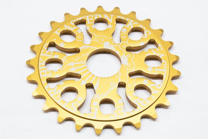 Eastern Medusa 25t BMX Sprocket - Matt Gold Ano Matt Gold Ano  