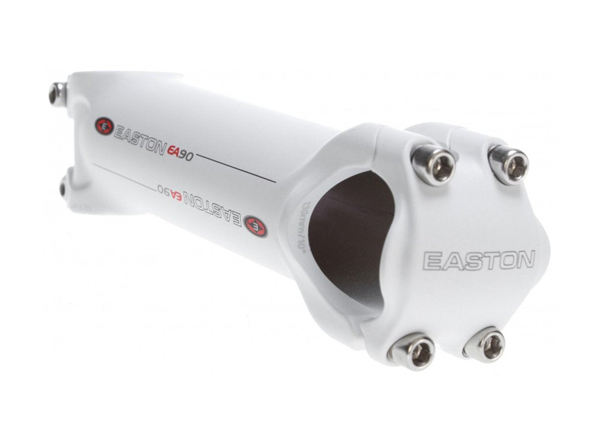 Easton EA90 10deg 31.8 MTB Stem - White White 1.1/8" 130mm