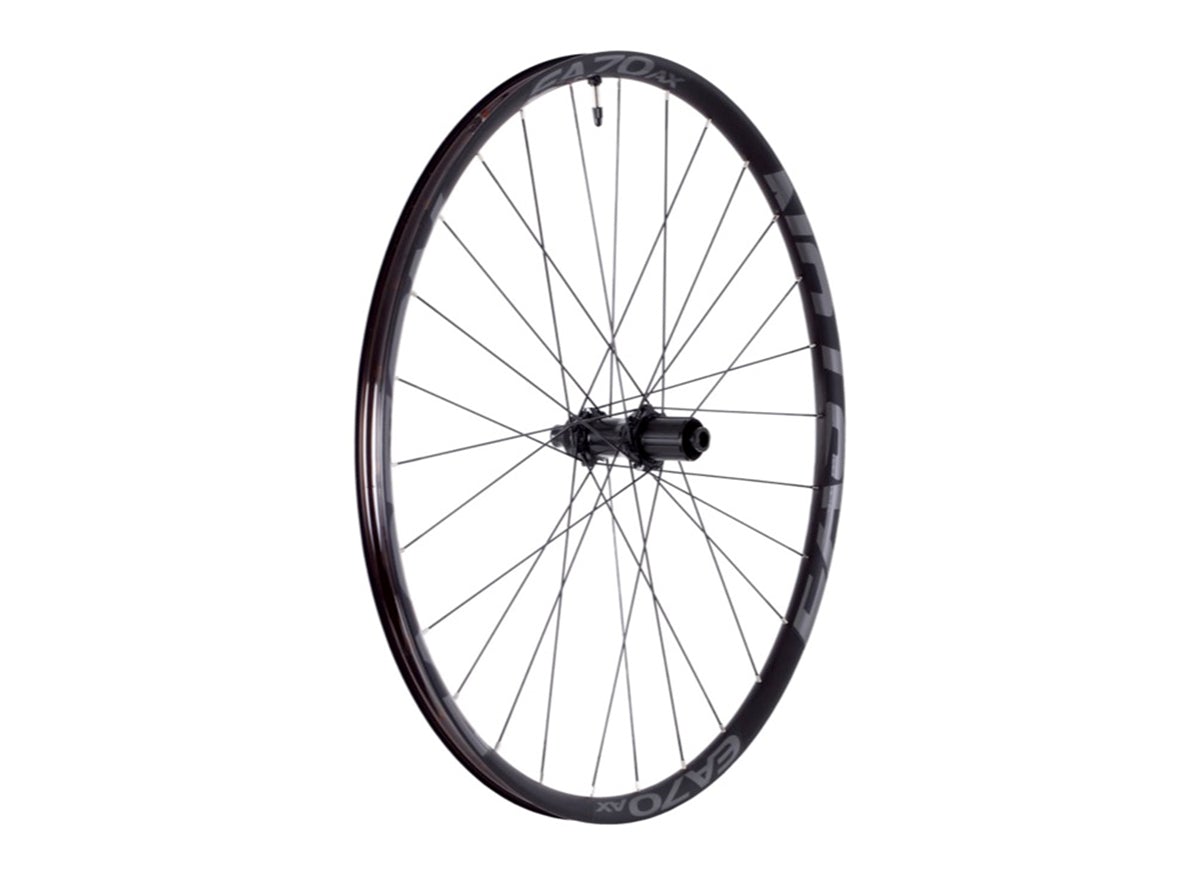 Easton EA70 AX 700c Disc Wheel - Rear - Black Black 12x142mm/10x135mm - Shimano 