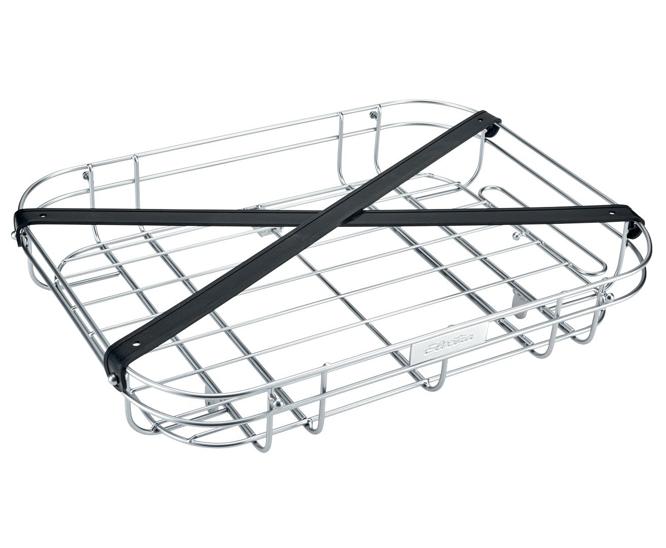 Electra Wired Tray Basket - Silver Silver Front 