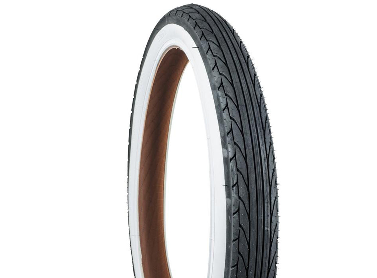 Electra Retrorunner 20" Wire Tire - Whitewall Black - White 2.125" 