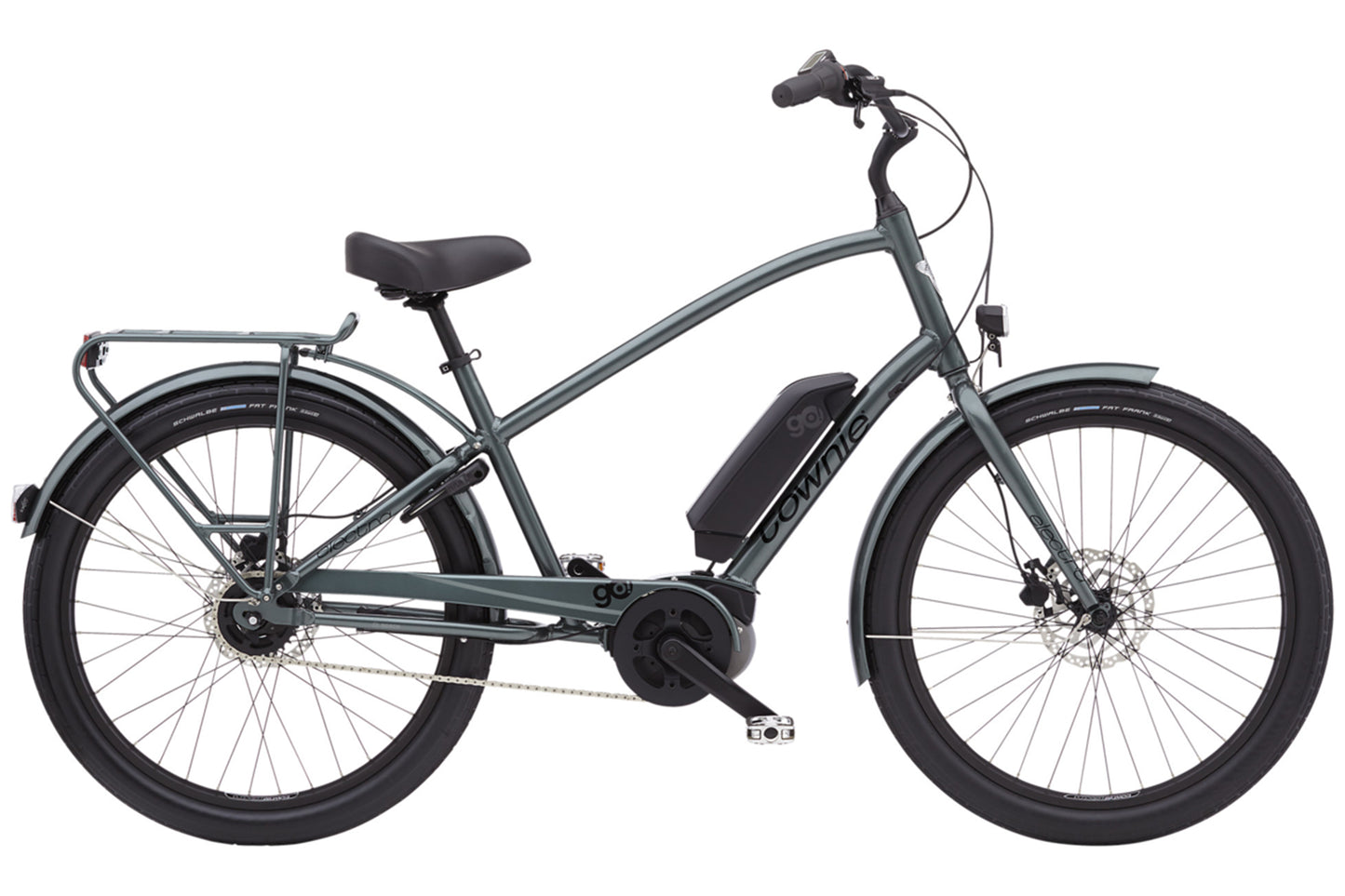 Electra Townie Go! 5i 26 EQ Step-Over - Anthracite - 2022 Anthracite 45cm (17.5") 