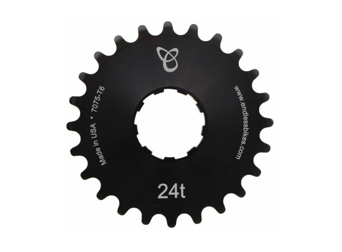 Endless Bike Kick Ass Cog - Black Black 24t 