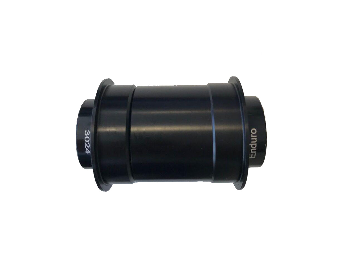 Enduro PF30 Ceramic Hybrid Bottom Bracket with 24mm Adaptor Black Shimano 