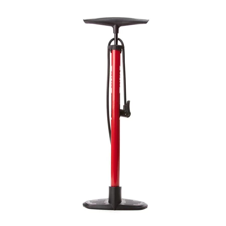 Evo AirPress Floor Pump Red 120psi - Double Head 