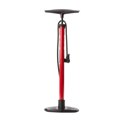 Evo AirPress Floor Pump Red 120psi - Double Head 