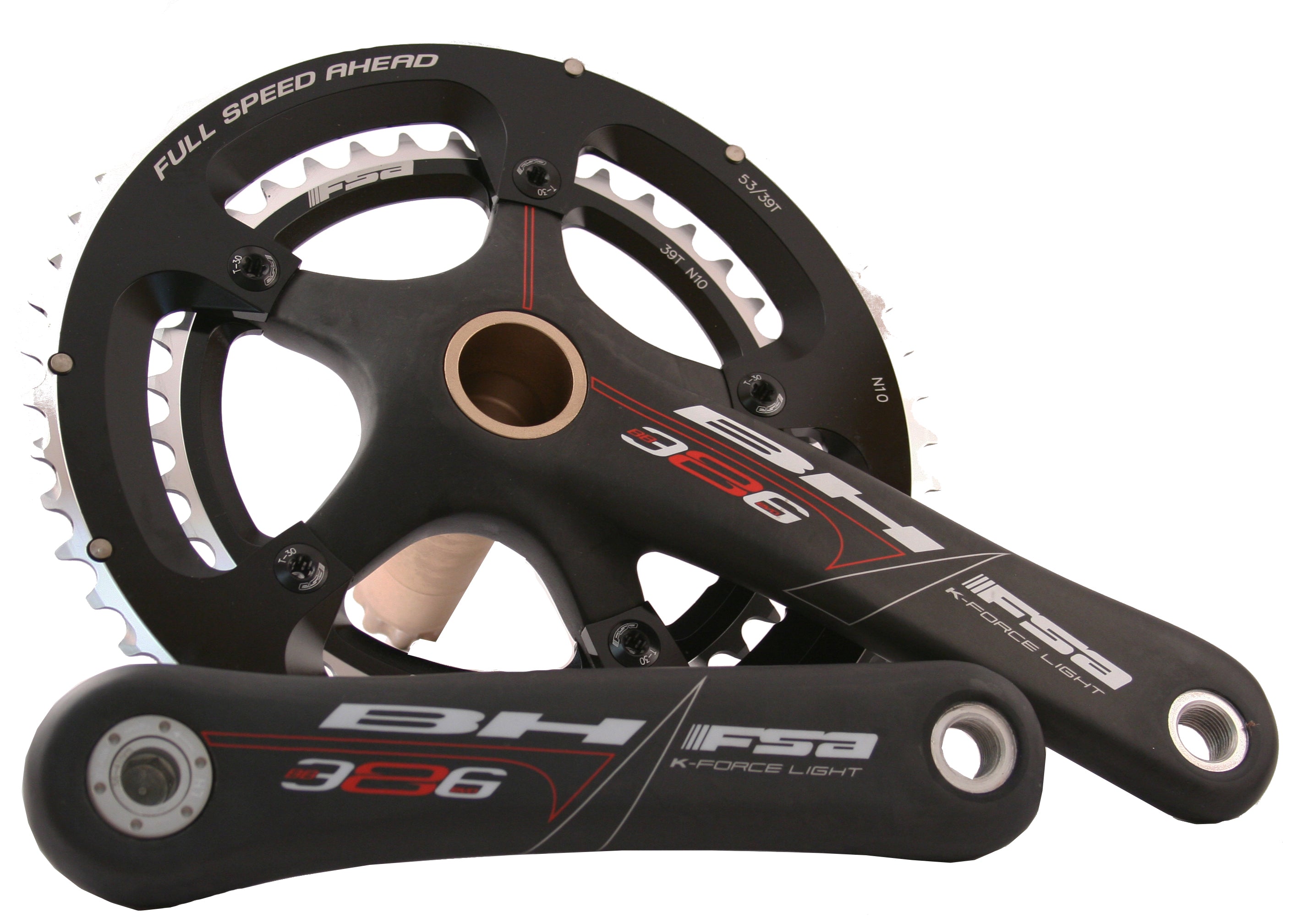 FSA K-Force Light BB386EVO クランクセット 50/34 - 自転車