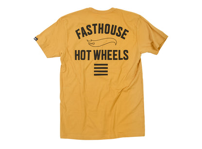 FastHouse Major Hot Wheels Tee - Vintage Gold
