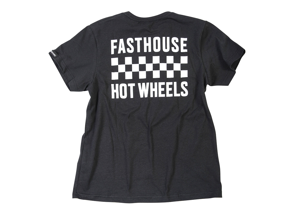 FastHouse Stacked Hot Wheels Tee - Black