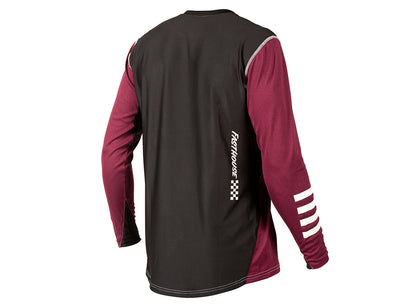 Fasthouse Alloy Roam Long Sleeve MTB Jersey - Heather Maroon