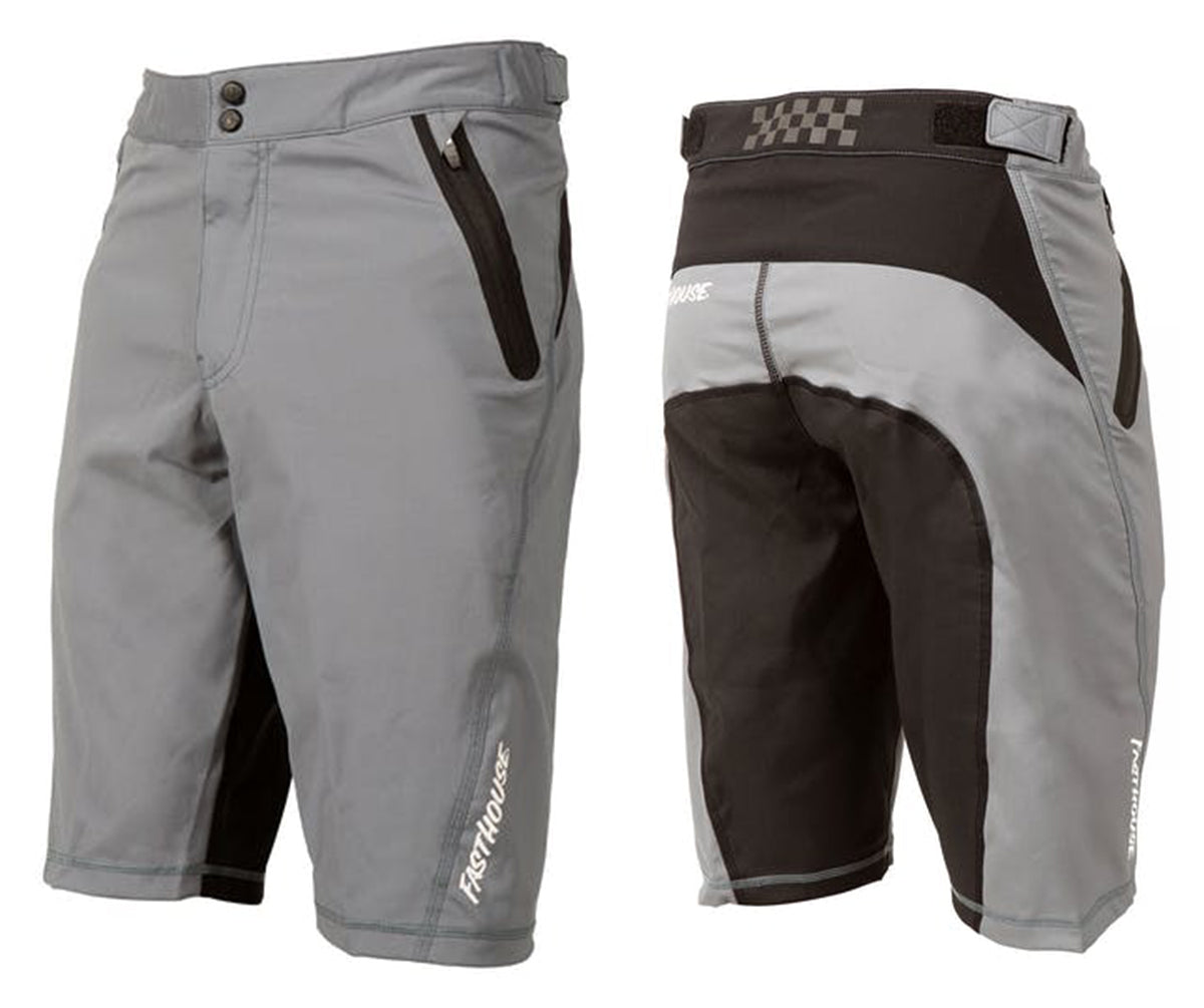 Fasthouse Crossline 2.0 Short - Youth - Gray Gray 22 