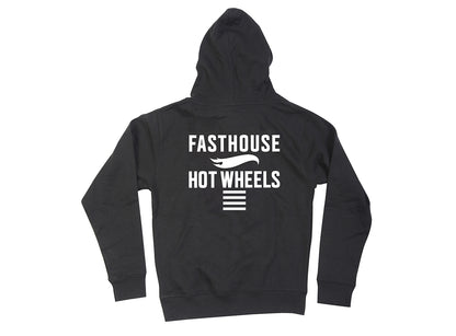 Fasthouse Rush Hot Wheels Hooded Pullover - Youth - Black