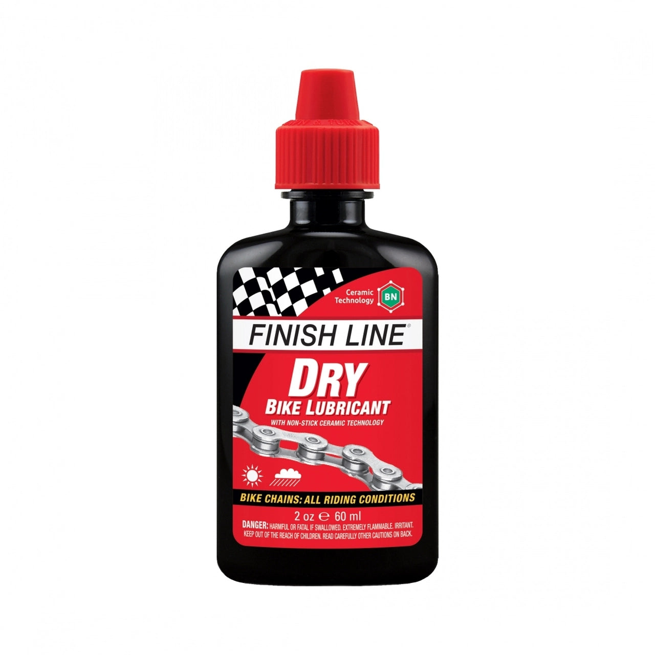 Finish Line Dry Lube with Ceramic Technology 2oz Drip  