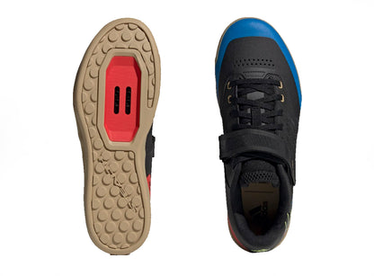 Five Ten Hellcat Pro Clipless MTB Shoe - Core Black-Carbon-Pulse Lime - 2022