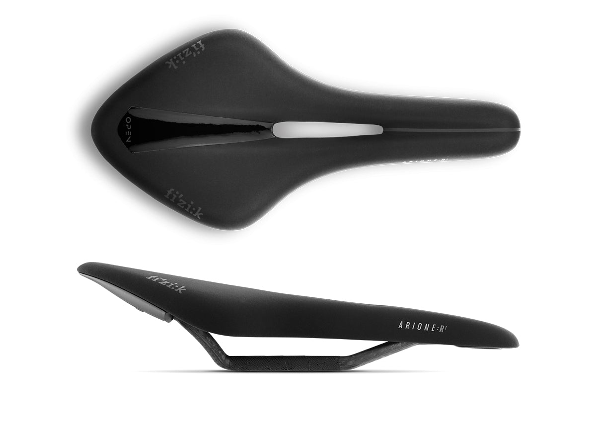 Fizik Arione R1 Open Saddle - Large - Black - Cambria Bike