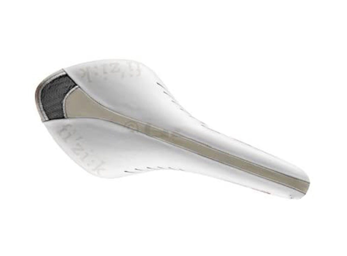 Fizik Arione CX Saddle - Carbon Rail - White