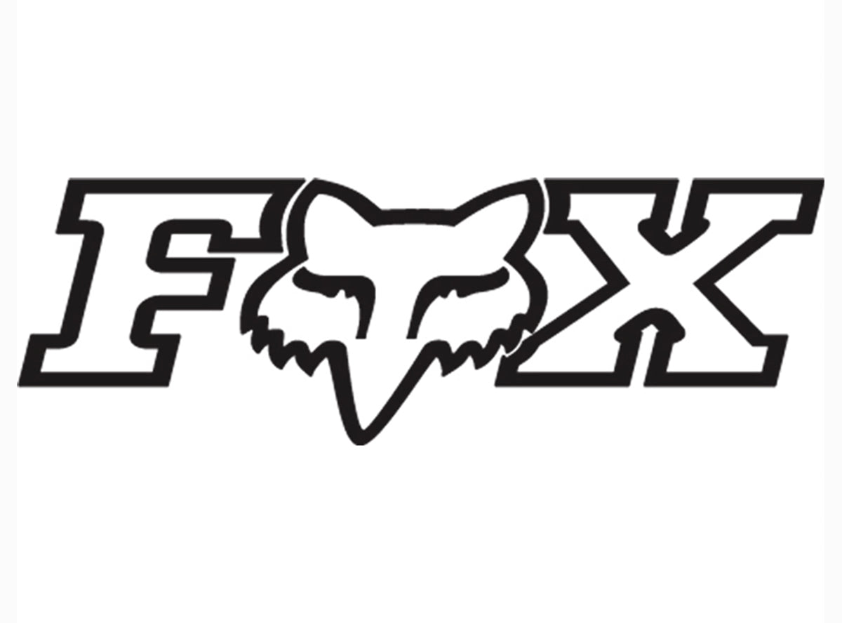 Fox Racing Foxhead X TDC Sticker - 18"