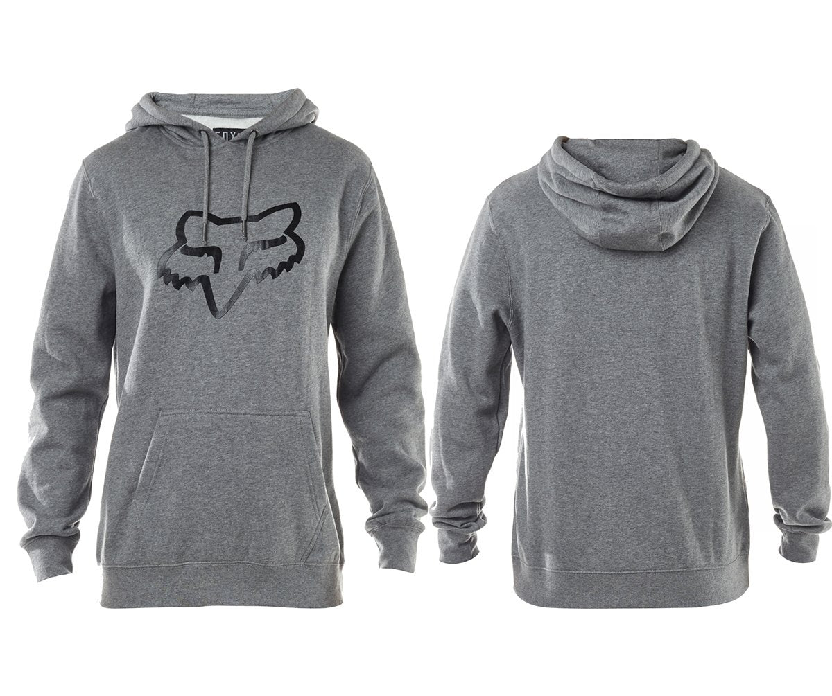 Fox Racing Legacy Fox Head Pullover Hoodie - Heather Graphite Heather Graphite 2X-Large 
