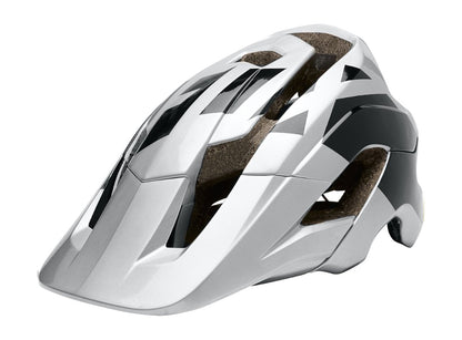 Fox Racing Metah Thresh MTB Helmet - Silver-Black - 2017 Silver - Black Medium/Large 