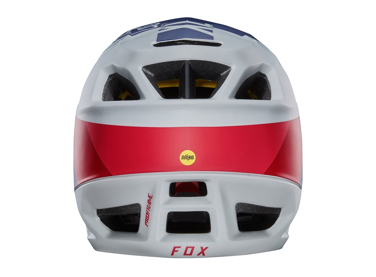 custom motorcycle helmets grey fox Fox Racing Proframe Drafter Full Face Helmet - Cool Gray