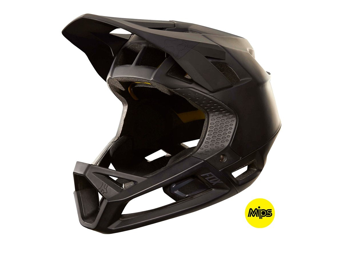 Fox Racing Proframe Full Face Helmet - Matt Black Matt Black Small 