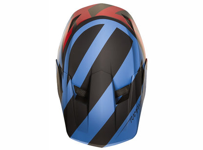 Fox Racing Rampage Comp Creo Full Face Helmet - Blue-Red