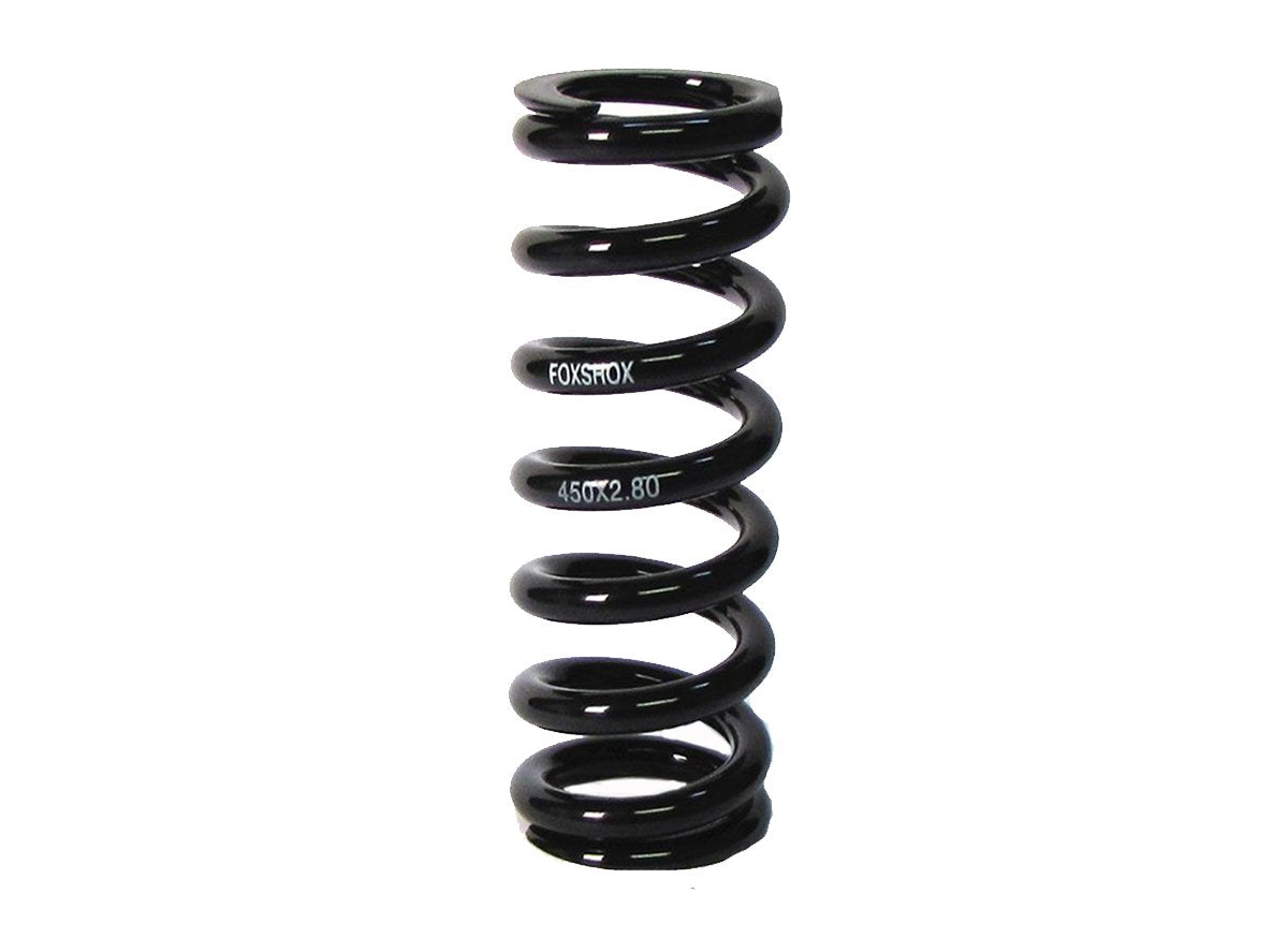 Fox Suspension Rear Steel Coil Spring - 3.0" - 3.5" Stroke - Black Black 3.24" Stroke 300 lbs