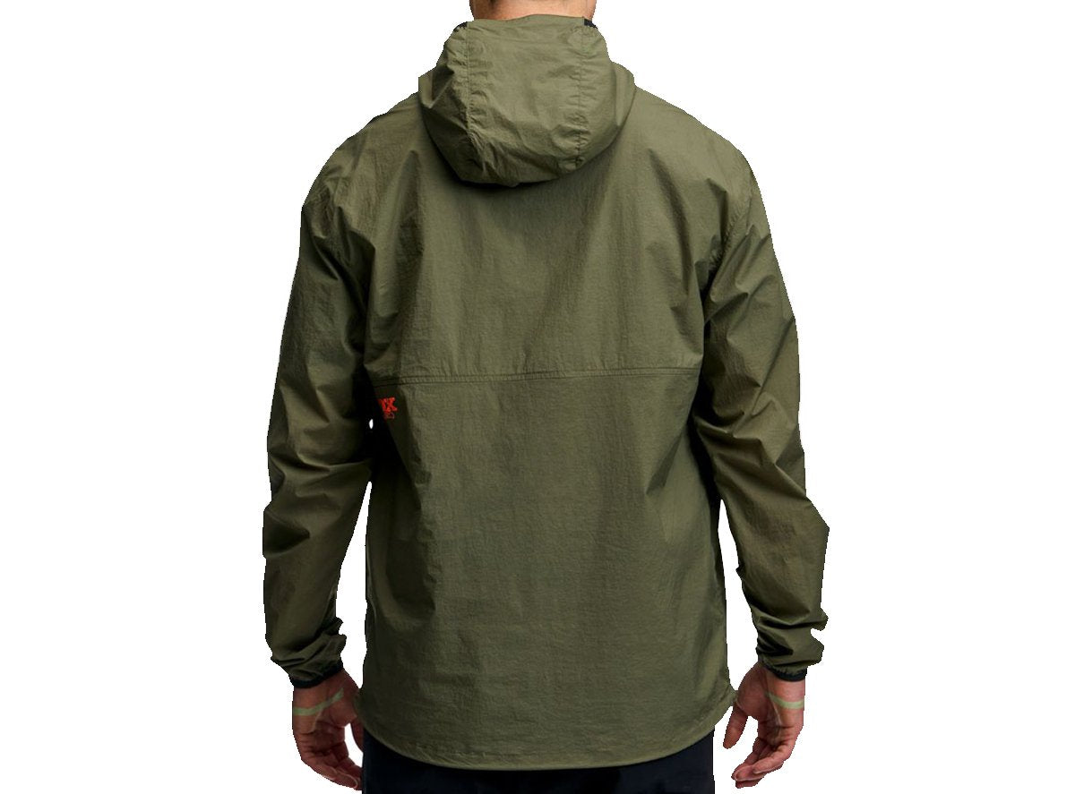 Fox Factory Alpine Track Walk Anorak  Jacket - Green