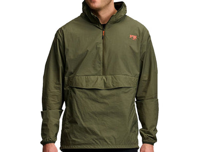 Fox Factory Alpine Track Walk Anorak  Jacket - Green - 2021 Green Small 