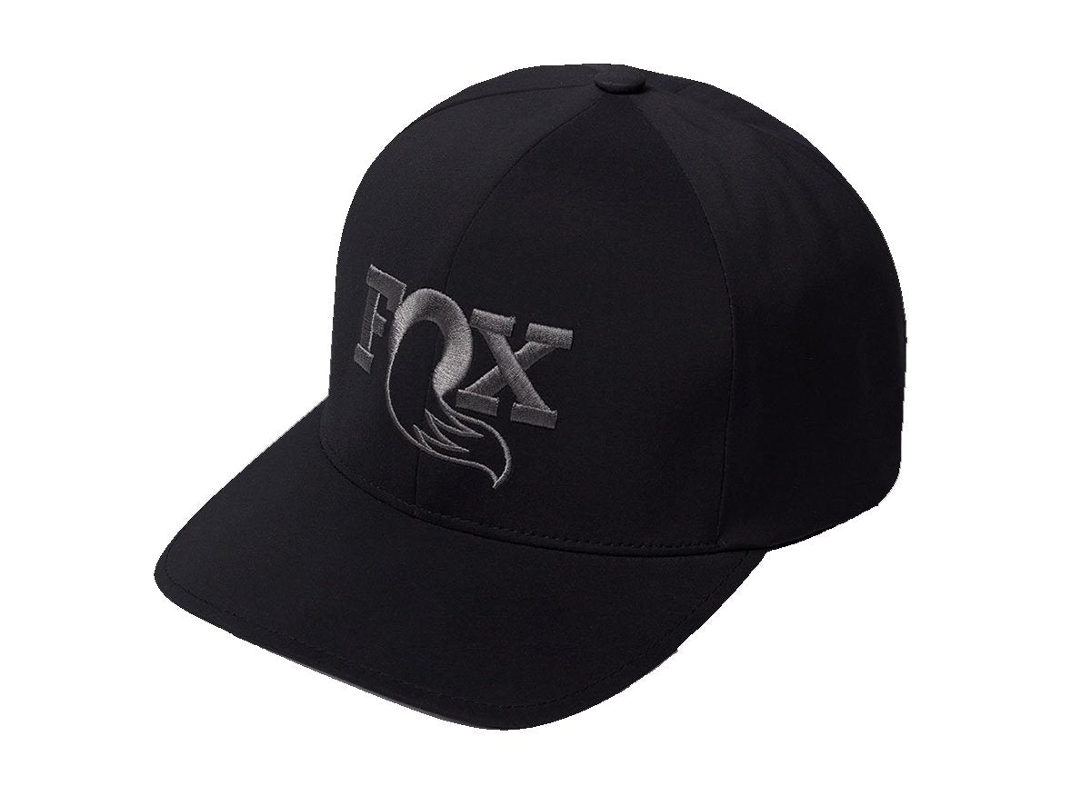 Fox Factory Fitted Performance Hat Black 2021 Cambria Bike