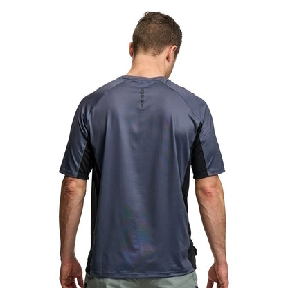 Fox Factory High Tail Short Sleeve MTB Jersey - Dark Gray