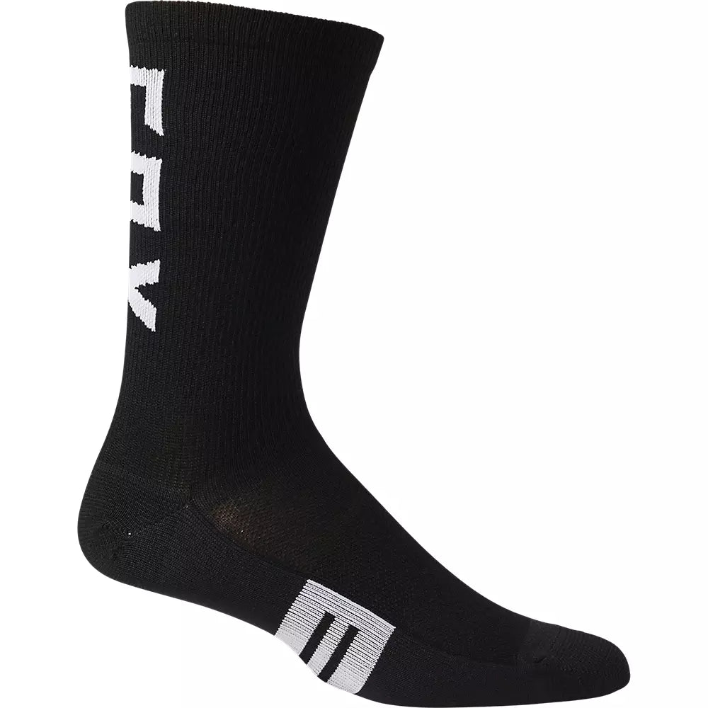 Fox Racing 8" Flexair Merino Sock - Black - 2022 Black Small/Medium 