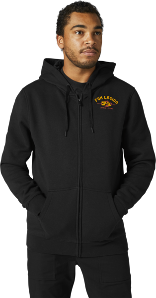 Fox Racing At Bay Zip Fleece - Black - 2022 Black Small 