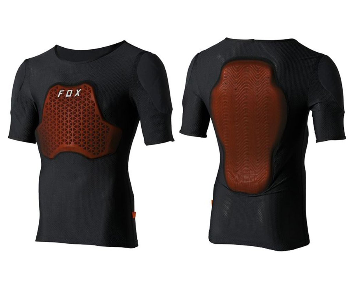 Fox Racing Base Frame Pro Short Sleeve Guard - Black - 2021 Black Small 