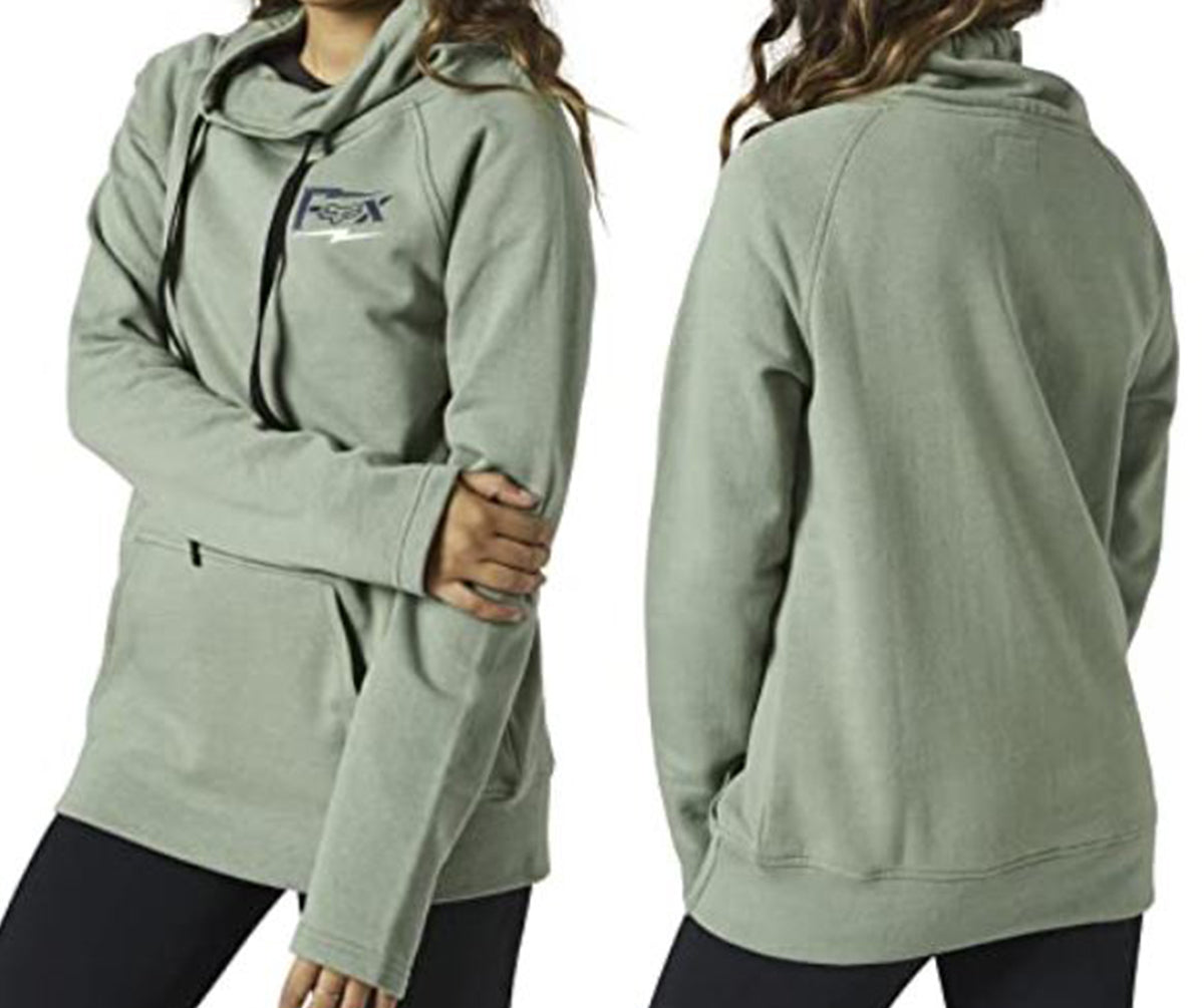 Fox Racing Clean Up Pullover Fleece - Womens - Sage Sage X-Small 