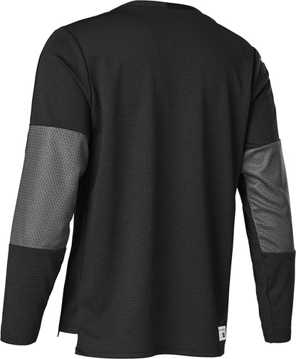 Fox Racing Defend Long Sleeve MTB Jersey - Youth - Black